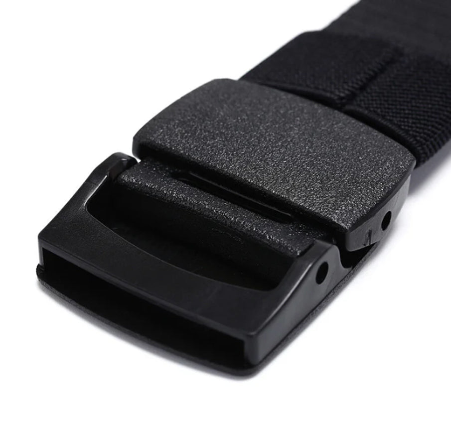 Premium Nylon Canvas Belt– Heavy-Duty, Casual Style (Black)